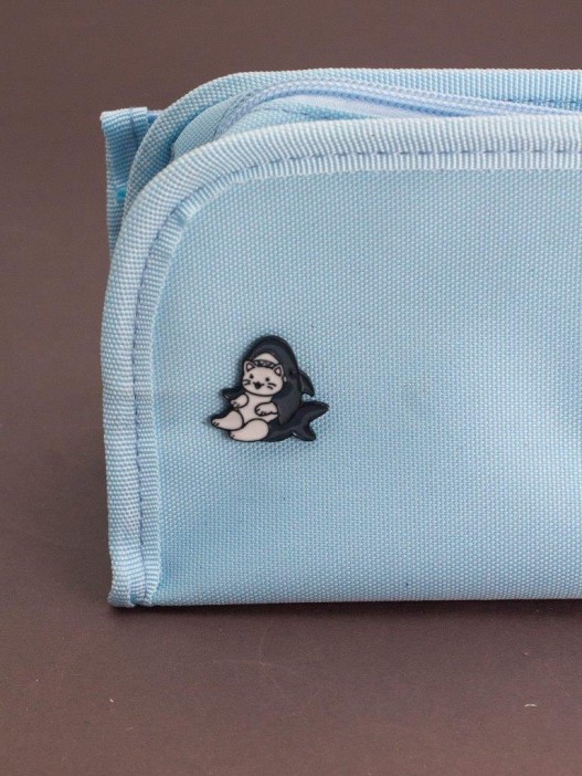 Значок металлический iLikeGift &quot;The shark cat&quot; 