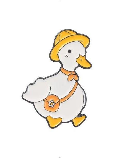 Значок металлический iLikeGift &quot;Duck hat&quot; 