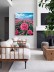 Картина по номерам 40*50 "Поле роз" (24 цвета)