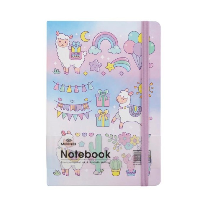 Блокнот (А5) &quot;Lama fest&quot;, purple (14.5*21) 