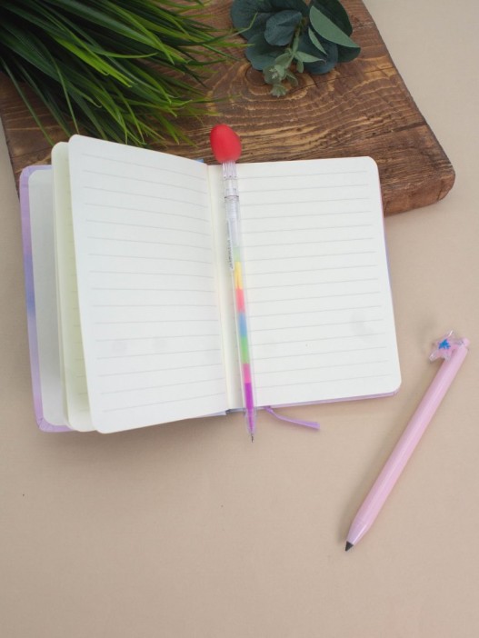 Блокнот (А5) &quot;Lama fest&quot;, purple (14.5*21) 