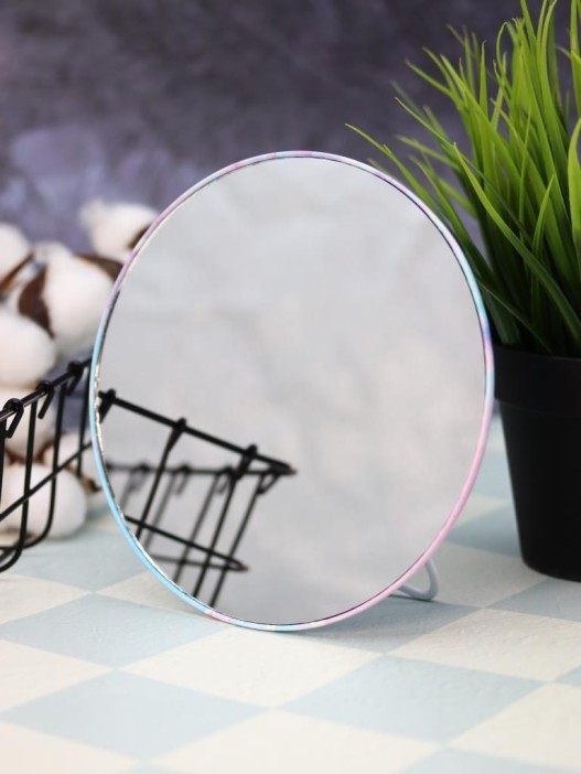 Зеркало настольное &quot;Mermaid vibes&quot;, голубое (15,5*16 см) 