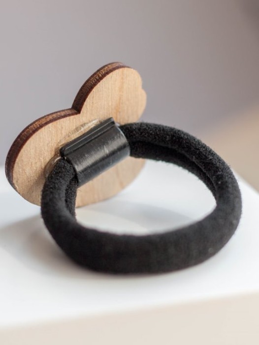 Резинка для волос ECO из дерева BZZ… 