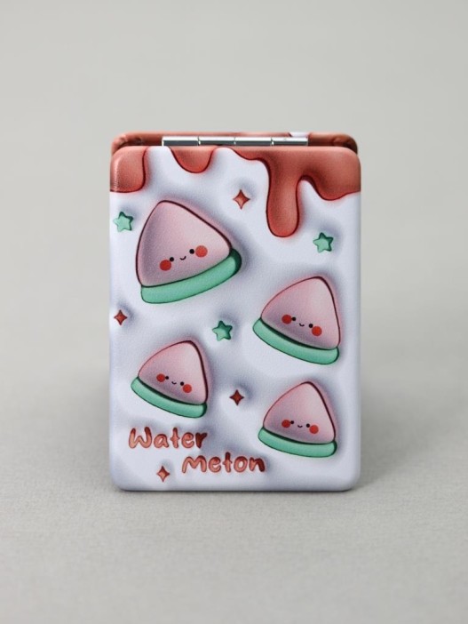 Зеркало "Watermelon melting", orange 