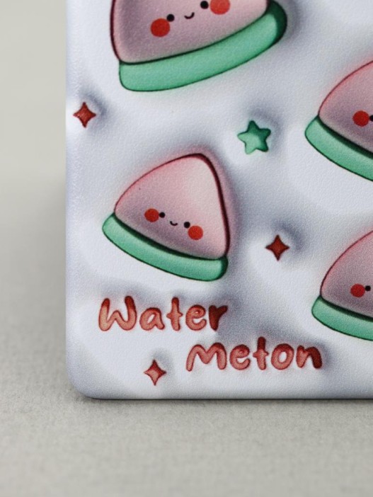 Зеркало "Watermelon melting", orange 