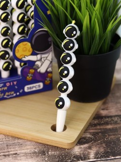 Ручка гелевая  "Star astronaut", yellow