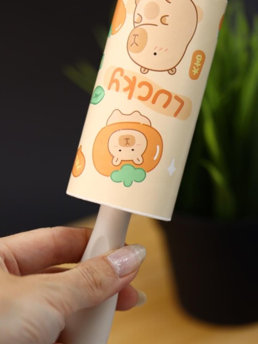 Ролик для чистки одежды &quot;Lucky Capybara&quot;, 10 см*60 листов 