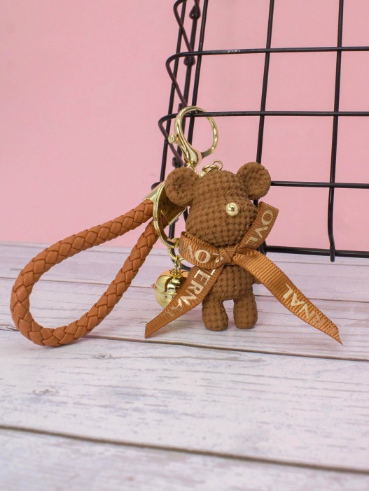 Брелок «Fashion mouse», brown 