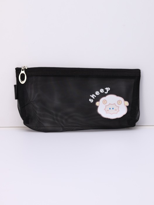 Пенал &quot;Sheep&quot;, black (21*11 см) 