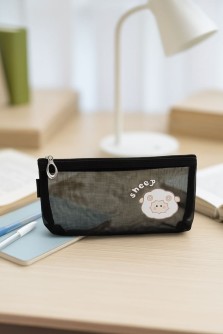Пенал "Sheep", black (21*11 см)