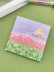 Блок стикер для записей &quot;Scenery&quot;, purple 