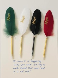 Ручка шариковая &quot;Волшебное перо&quot;, mix