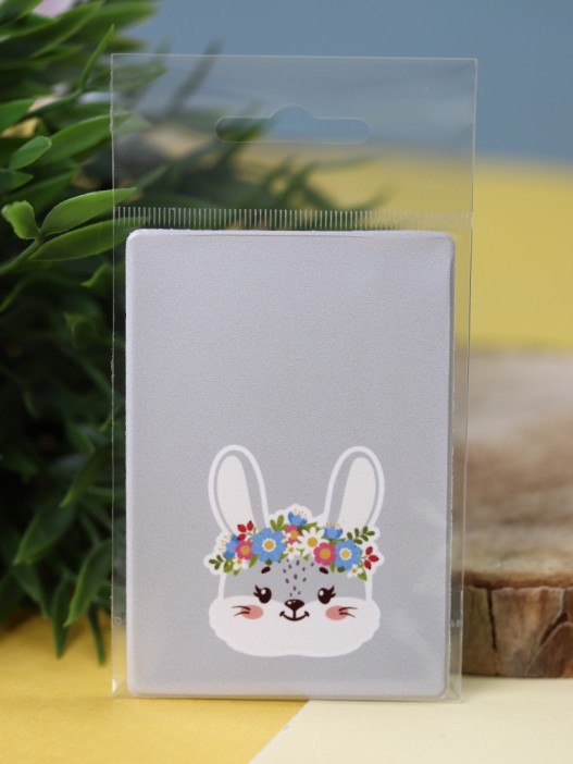 Держатель для карт «Flower bunny» (6,5 х 9,5 см) 