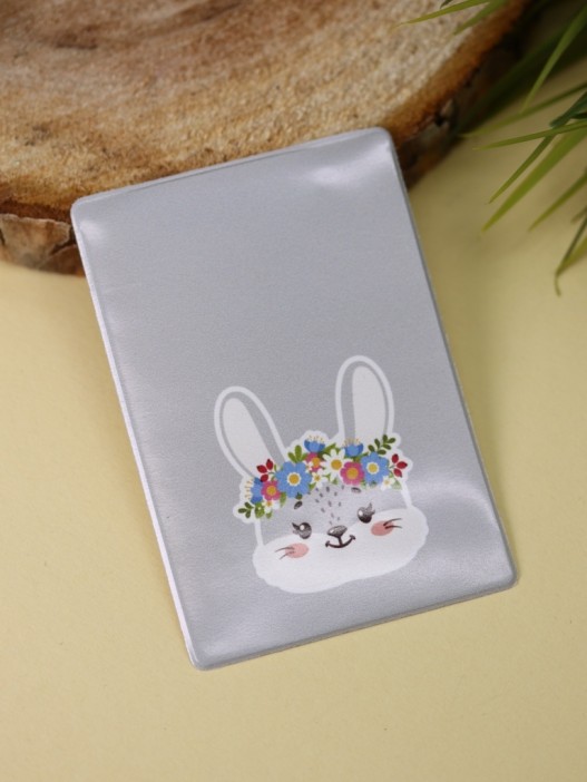 Держатель для карт «Flower bunny» (6,5 х 9,5 см) 