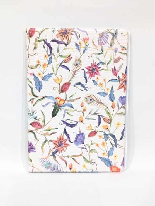 ОБЛОЖКА ДЛЯ ПАСПОРТА  из искусственной кожи &quot;Colorful flowers&quot;, плотность 800 мкм 