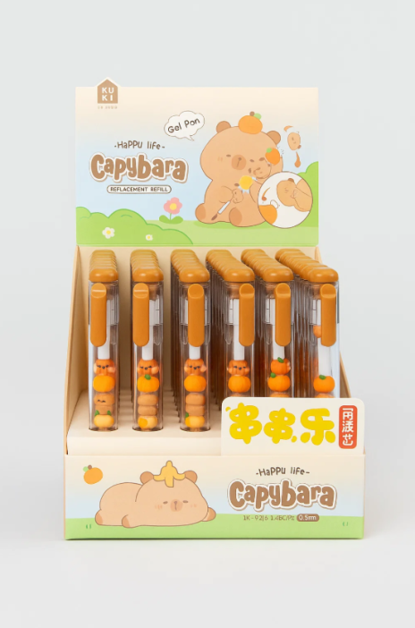 Ручка &quot;Different capybara&quot;, шоубокс 48 шт. 