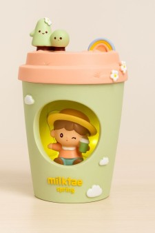 Ночник "Весенний чай с молоком", зеленый