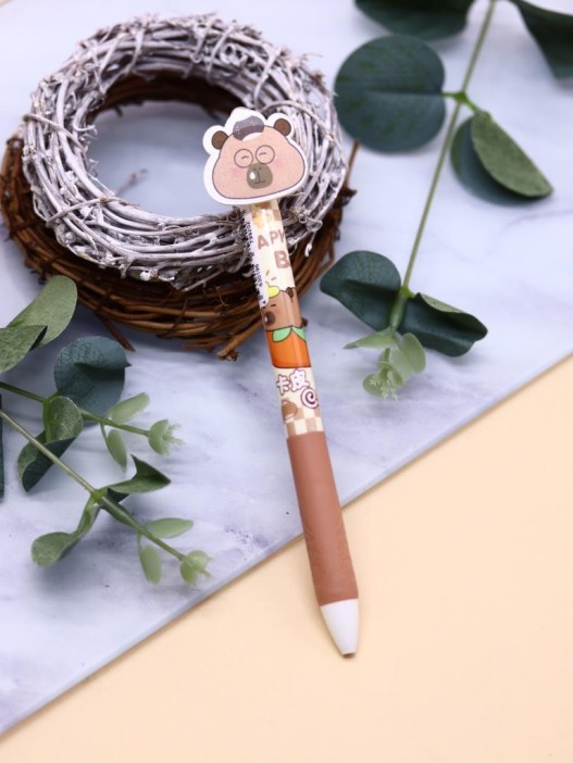 Ручка пиши-стирай "Adventures of the Capybara", mix 