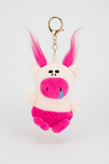 Плюшевый брелок "Swan lake", pink
