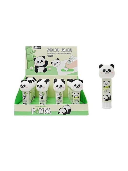 Клей канцелярский &quot;Panda&quot;, mix (9 г), шоу-бокс 24 шт 