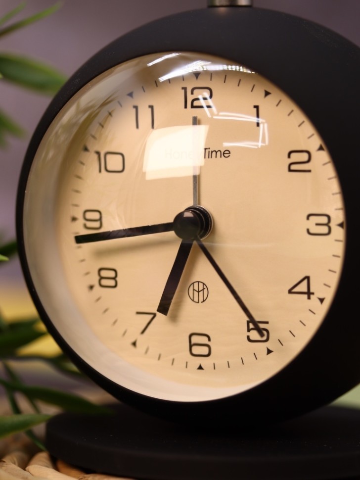 Часы-будильник «Clock UFO», black