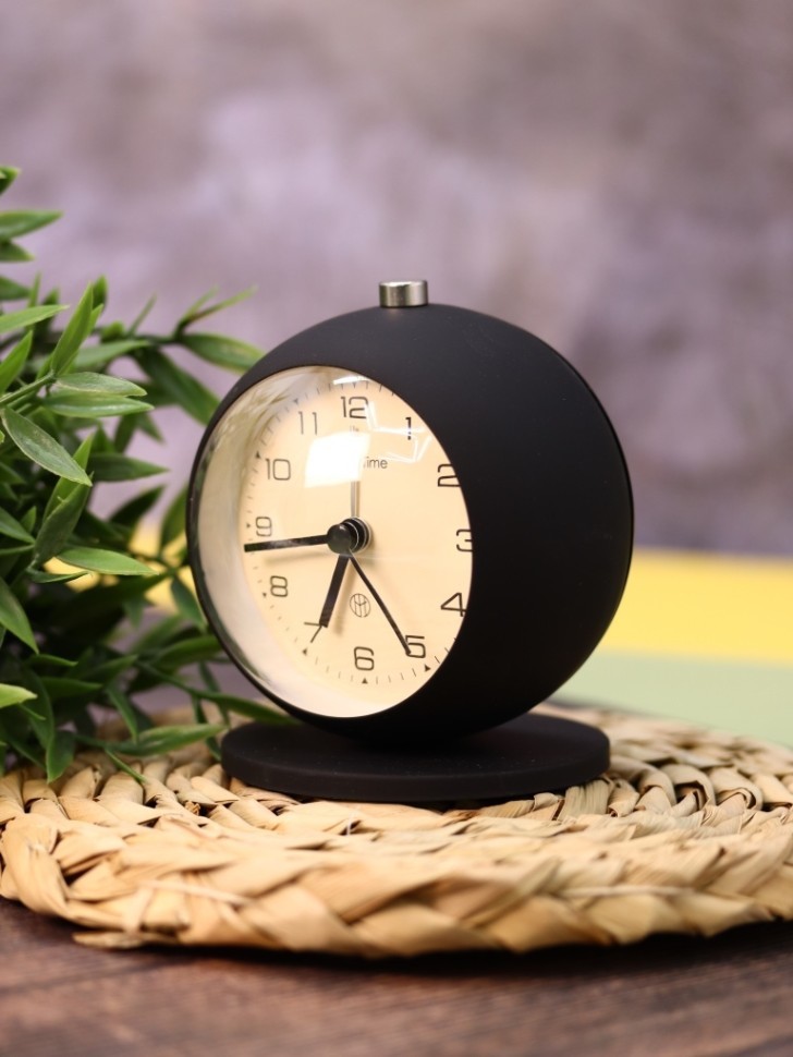 Часы-будильник «Clock UFO», black