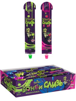 Жидкая карамель «ЗОМБИ СЛИЗЬ», 30шт.