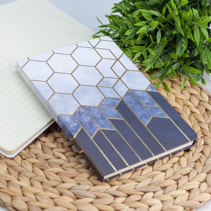 Блокнот (A5) "Gilded honeycomb №1", (14.5*21) 