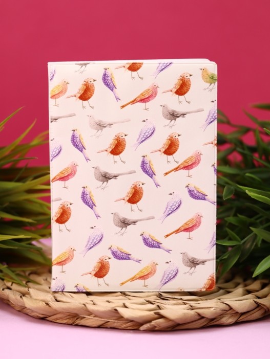 ОБЛОЖКА ДЛЯ ПАСПОРТА " Bird Pattern", плотность 600 мкм 