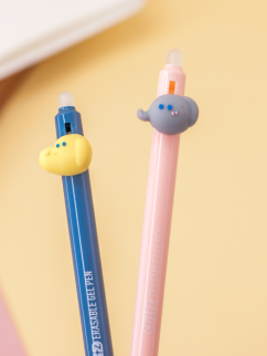 Набор ручек &quot;Animals&quot;, 2шт, blue - pink