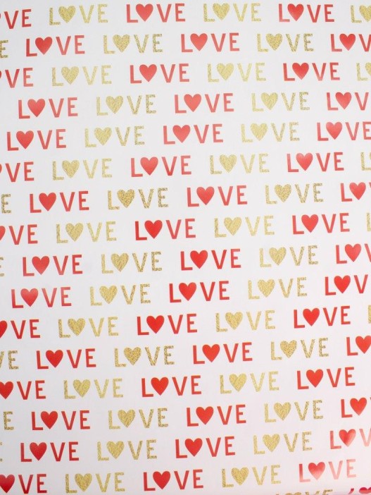 Упаковочная бумага «Heartfelt Wrap» 1 рулон, 50*70 см 