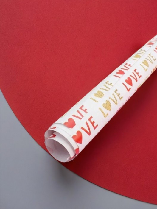 Упаковочная бумага «Heartfelt Wrap» 1 рулон, 50*70 см 
