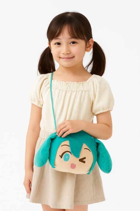 Плюшевая сумка &quot;Anime girl&quot;, mix 