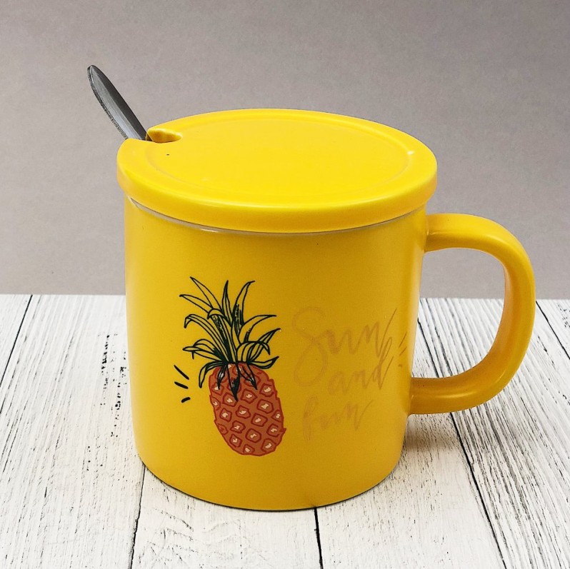 Кружка &quot;Sun&quot;, yellow (380ml) 