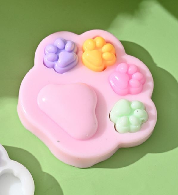 Мялка - антистресс «Изящная Таба ЛАПКА», розовая 