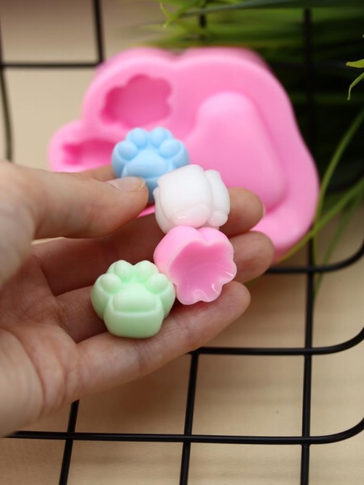 Мялка - антистресс «Изящная Таба ЛАПКА», розовая 