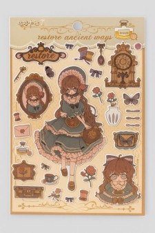 Наклейки "Роза"