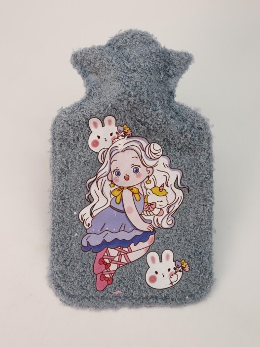 Грелка &quot;Bunny girl&quot;, blue, 300 мл (19*11 см) 