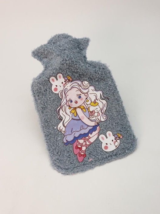 Грелка &quot;Bunny girl&quot;, blue, 300 мл (19*11 см) 