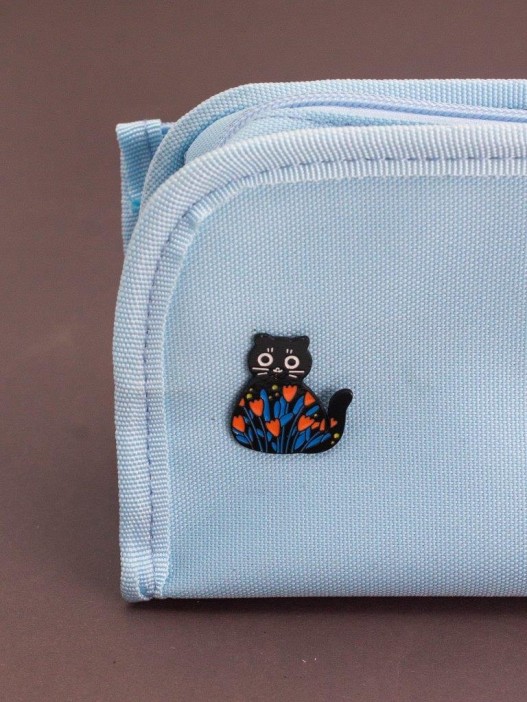 Значок металлический iLikeGift &quot;The Tulip Cat&quot; 