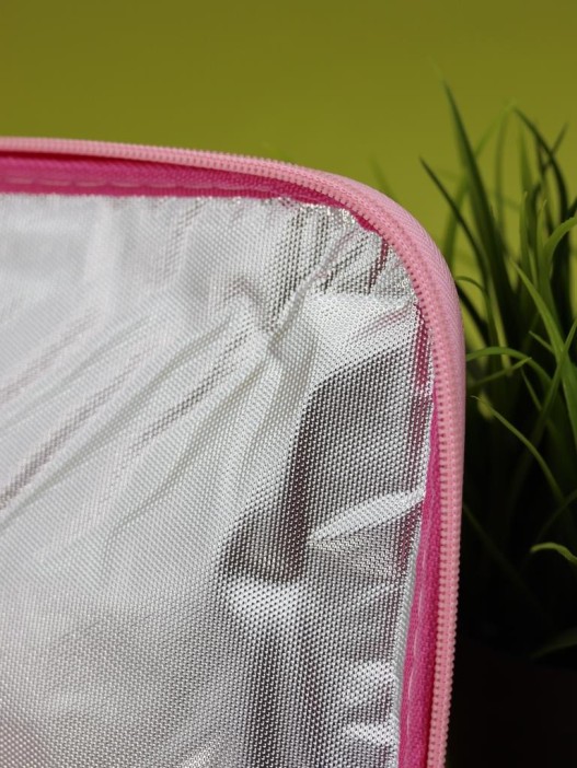 Сумка на чемодан сверху &quot;Anime Girl&quot;, pink (29*22*8) 