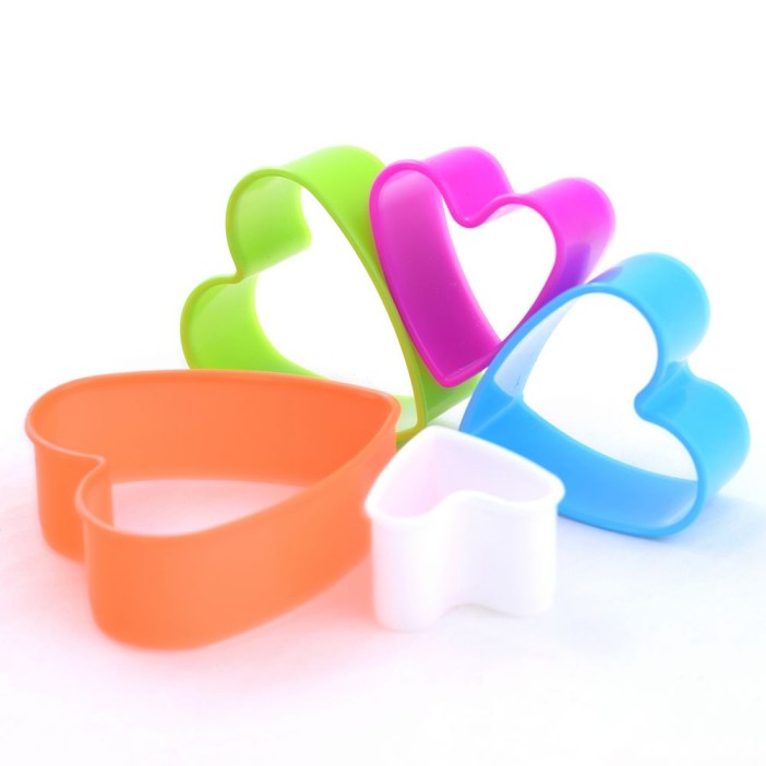 Набор кулинарных форм &quot;Сердце&quot; 5 шт. (L=5~9см) 