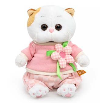 Мягкая игрушка "Ли-Ли BABY в свитшоте с цветком" (20 см)