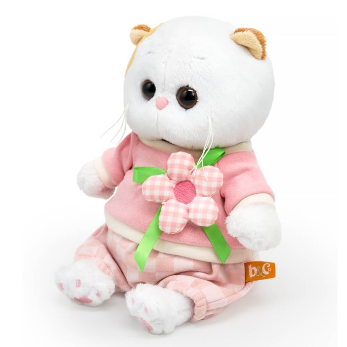 Мягкая игрушка "Ли-Ли BABY в свитшоте с цветком" (20 см) 