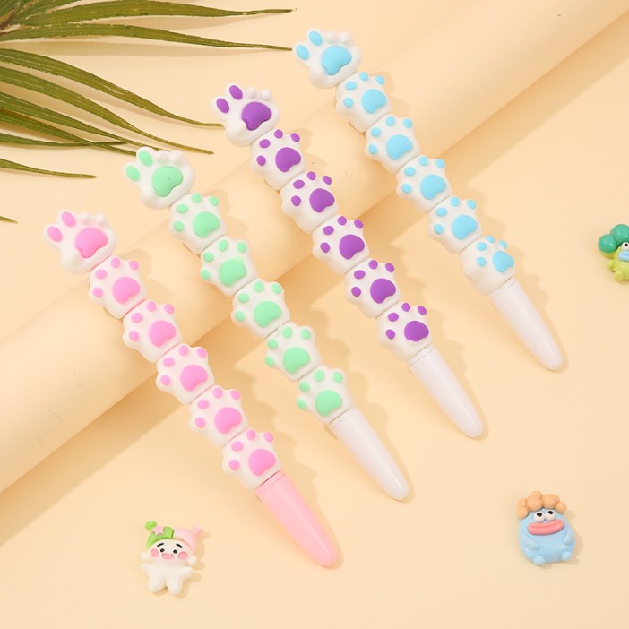 Ручка гелевая  &quot;Paw peace&quot;, mix, шоу-бокс 36 шт. 