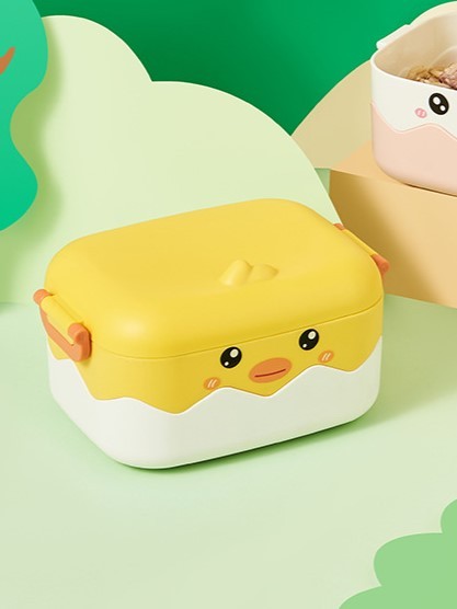 Ланчбокс «Cute duck», yellow (1200 мл)