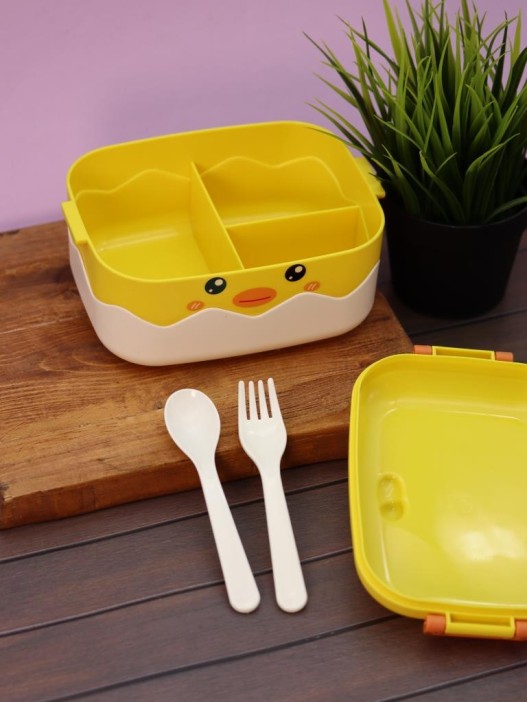 Ланчбокс «Cute duck», yellow (1200 мл) 