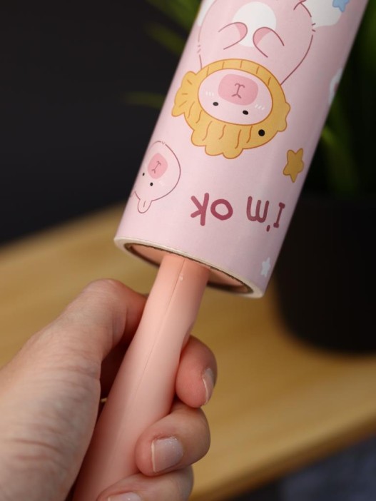 Ролик для чистки одежды &quot;Capybara is watching&quot;, 10 см*60 листов 