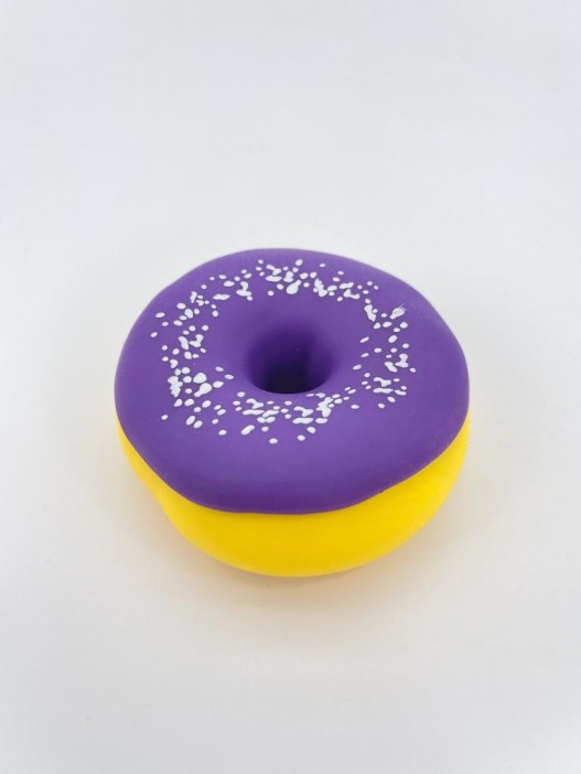 Мялка - антистресс «Пончик», фиолетовый 