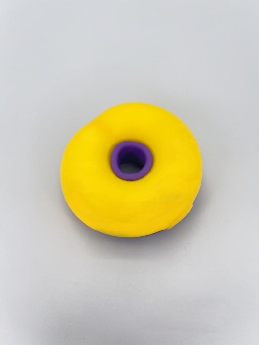 Мялка - антистресс «Пончик», фиолетовый 